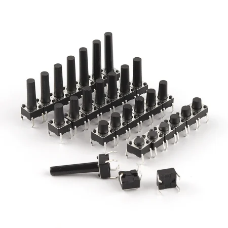 Tact switches and rocker switches for electronic OEM projects